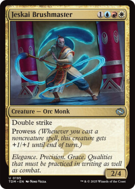 Jeskai Brushmaster - Tarkir: Dragonstorm
