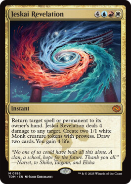 Jeskai Revelation - Tarkir: Dragonstorm