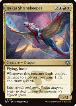 Jeskai Shrinekeeper - Tarkir: Dragonstorm