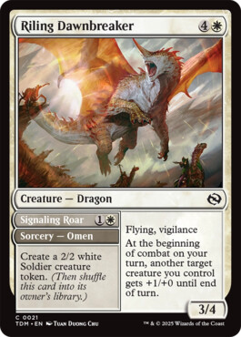 Riling Dawnbreaker - Tarkir: Dragonstorm