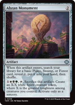 Abzan Monument - Tarkir: Dragonstorm