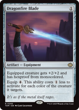 Dragonfire Blade - Tarkir: Dragonstorm