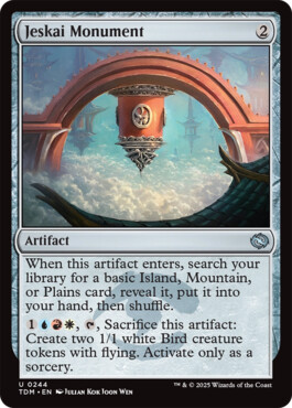 Jeskai Monument - Tarkir: Dragonstorm