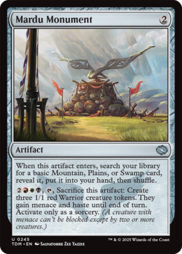 Mardu Monument - Tarkir: Dragonstorm