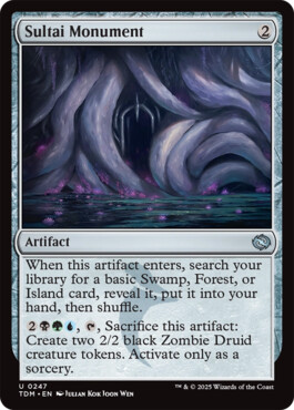Sultai Monument - Tarkir: Dragonstorm