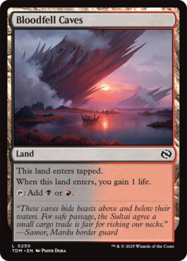 Bloodfell Caves - Tarkir: Dragonstorm