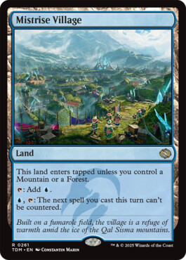 Mistrise Village - Tarkir: Dragonstorm