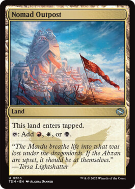 Nomad Outpost - Tarkir: Dragonstorm