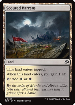 Scoured Barrens - Tarkir: Dragonstorm