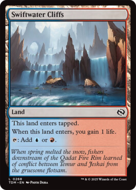 Swiftwater Cliffs - Tarkir: Dragonstorm