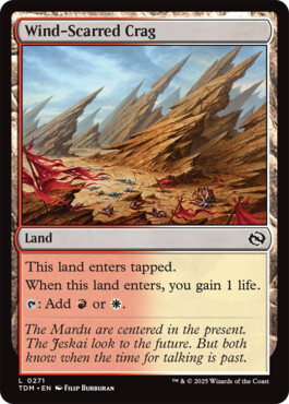 Wind-Scarred Crag - Tarkir: Dragonstorm