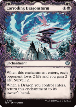Corroding Dragonstorm - Tarkir: Dragonstorm