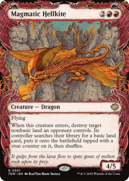 Magmatic Hellkite - Tarkir: Dragonstorm