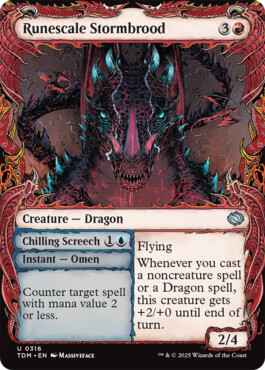 Runescale Stormbrood - Tarkir: Dragonstorm