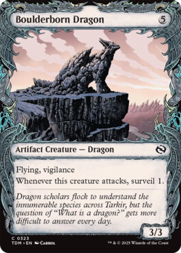 Boulderborn Dragon - Tarkir: Dragonstorm
