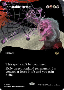 Inevitable Defeat - Tarkir: Dragonstorm