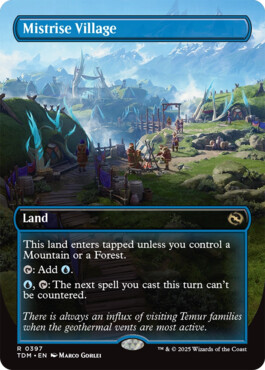 Mistrise Village - Tarkir: Dragonstorm