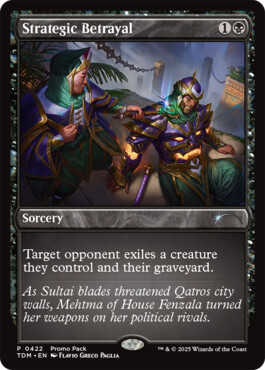 Strategic Betrayal - Tarkir: Dragonstorm