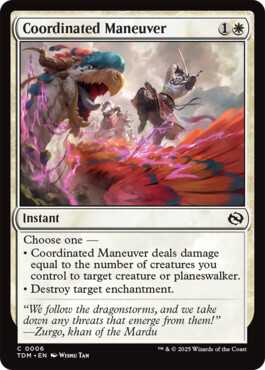 Coordinated Maneuver - Tarkir: Dragonstorm