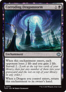 Corroding Dragonstorm - Tarkir: Dragonstorm