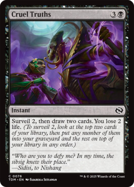 Cruel Truths - Tarkir: Dragonstorm