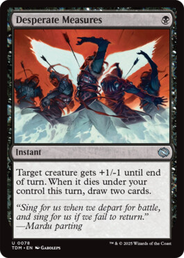 Desperate Measures - Tarkir: Dragonstorm