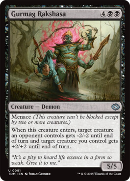 Gurmag Rakshasa - Tarkir: Dragonstorm