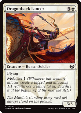 Dragonback Lancer - Tarkir: Dragonstorm