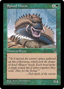Spined Wurm - Stronghold