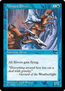 Winged Sliver - Tempest