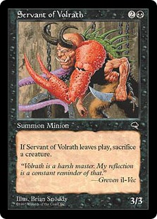 Servant of Volrath - Tempest