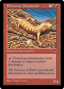 Flowstone Salamander - Tempest