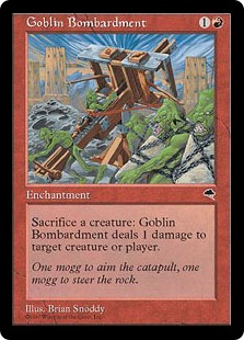 Goblin Bombardment - Tempest