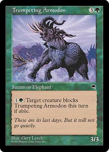 Trumpeting Armodon - Tempest