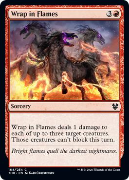Wrap in Flames - Theros: Beyond Death