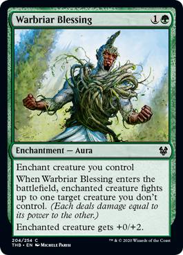Warbriar Blessing - Theros: Beyond Death