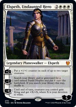 Elspeth, Undaunted Hero - Theros: Beyond Death