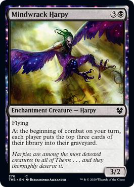 Mindwrack Harpy - Theros: Beyond Death