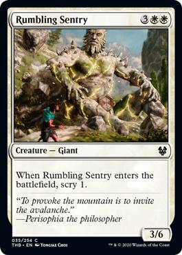 Rumbling Sentry - Theros: Beyond Death