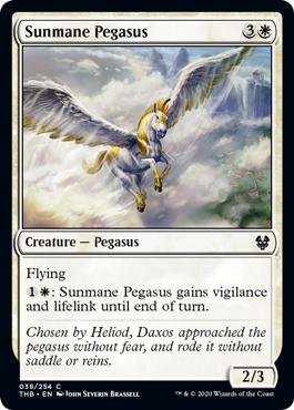 Sunmane Pegasus - Theros: Beyond Death