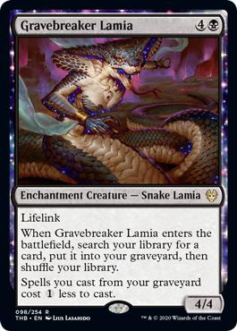 Gravebreaker Lamia - Theros: Beyond Death