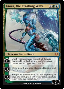 Kiora, the Crashing Wave - Born of the Gods