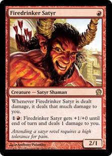 Firedrinker Satyr - Theros