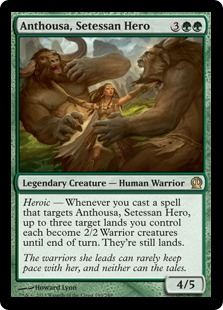 Anthousa, Setessan Hero - Theros