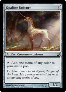 Opaline Unicorn - Theros