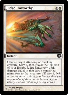 Judge Unworthy - Future Sight