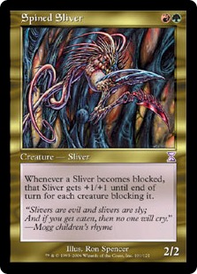 Spined Sliver - Time Spiral Timeshifted