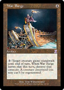 War Barge - Time Spiral Timeshifted