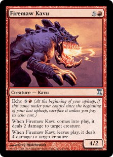 Firemaw Kavu - Time Spiral