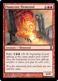 Flamecore Elemental - Time Spiral